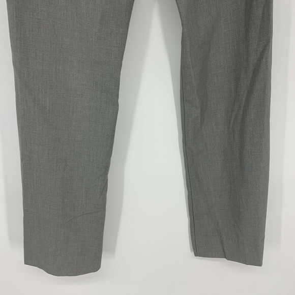 Kenneth Cole New York Dress Pants Womens 4 Average Gray Straight Leg Mid Rise - Picture 7 of 7